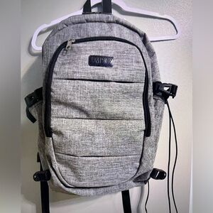 Ambor CP Anti Theft Waterproof Travel Laptop Baacpack With USB Charging Port